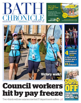 Cover of Bath Chronicle
