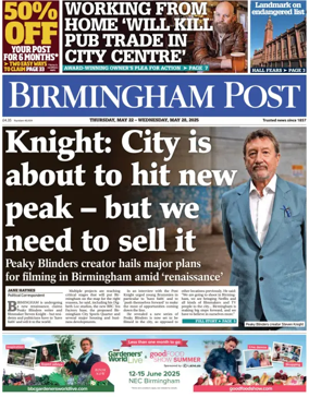 Cover of Birmingham Post
