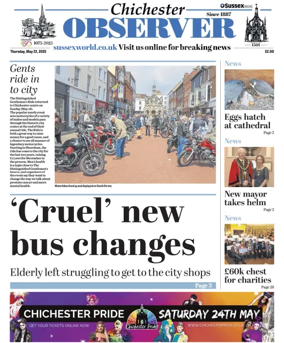Cover of Chichester Observer