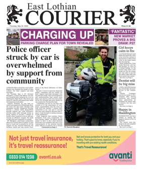 Cover of East Lothian Courier