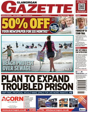 Cover of Glamorgan Gazette