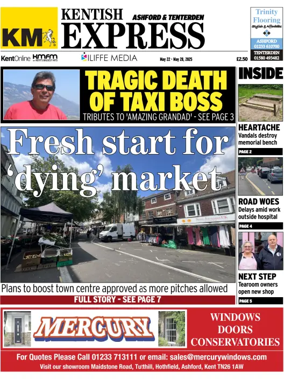 Cover of Kentish Express Ashford & District