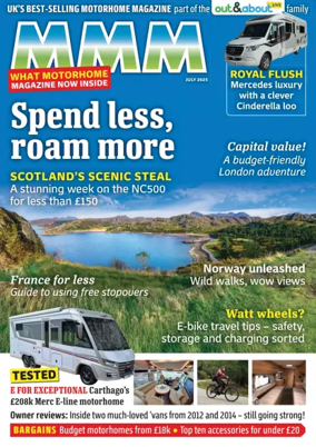 Cover of MMM The Motorhomers' Magazine