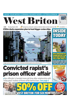 Cover of West Briton (Camborne, Redruth, Hayle)