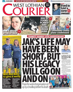 Cover of West Lothian Courier