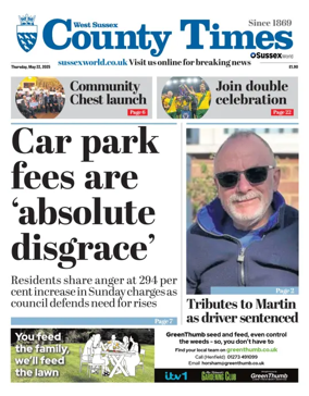 Cover of West Sussex County Times