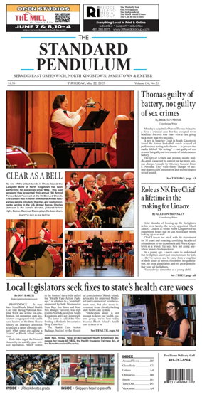 Cover of East Greenwich Pendulum