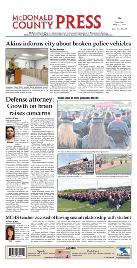 Cover of McDonald County Press