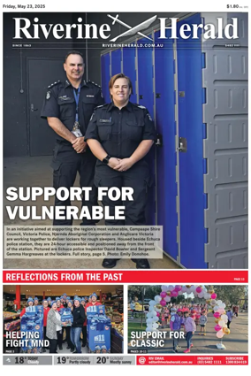 Cover of The Riverine Herald