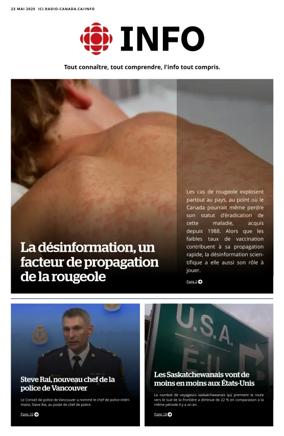 Cover of Radio-Canada Info