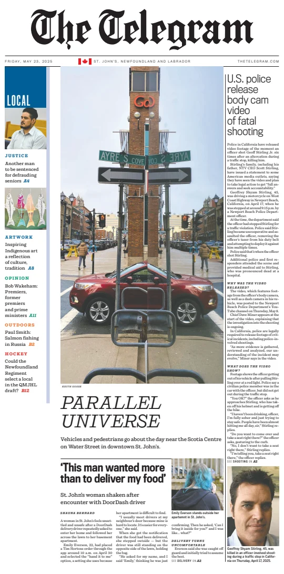 Cover of The Telegram (St. Johnâ€™s)