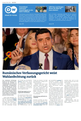 Cover of Deutsche Welle (German edition)