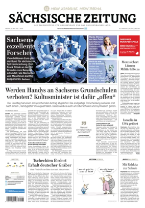 Cover of Sächsische Zeitung  (Großenhain)
