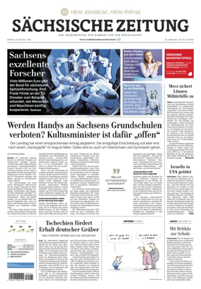 Cover of Sächsische Zeitung  (Kamenz)