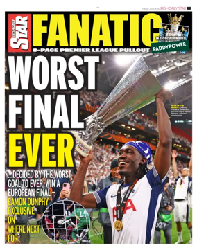 Cover of Irish Daily Star - Fanatic