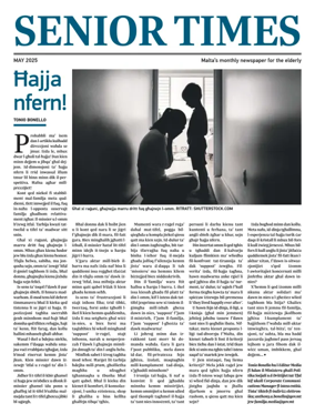Cover of Times of Malta - Senior Times