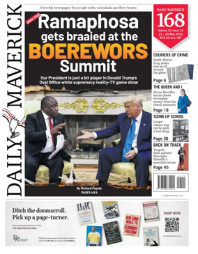 Cover of Daily Maverick
