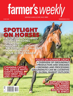 Cover of Farmers Weekly (South Africa)