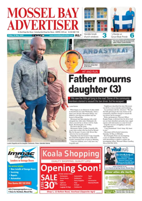 Cover of Mossel Bay Advertiser