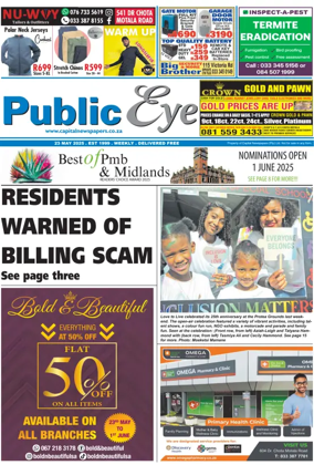 Cover of Public Eye (South Africa)