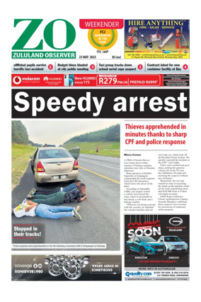 Cover of Zululand Observer - Weekender