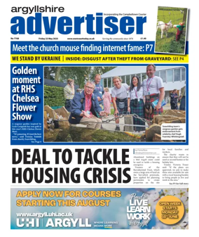 Cover of Argyllshire Advertiser