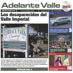 Cover of Adelante Valle