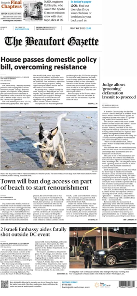 Cover of The Beaufort Gazette