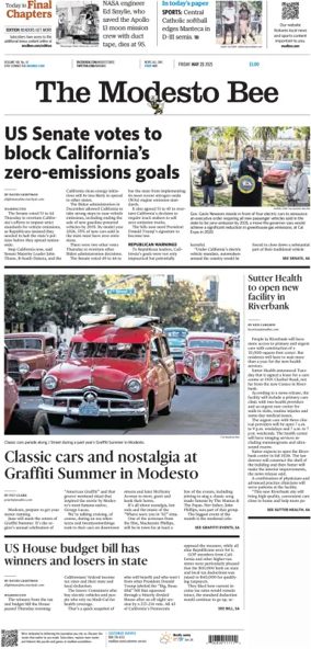 Cover of The Modesto Bee