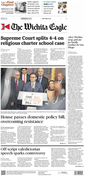 Cover of The Wichita Eagle