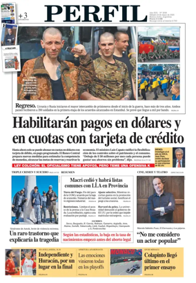 Cover of Perfil (Sabado)