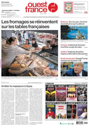 Cover of Ouest France (Ancenis)