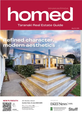 Cover of Homed Taranaki Daily News