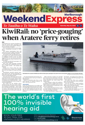 Cover of The Saturday Express, Marlborough