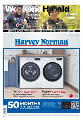 Cover of Weekend Herald