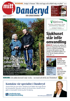 Cover of Danderyds Nyheter