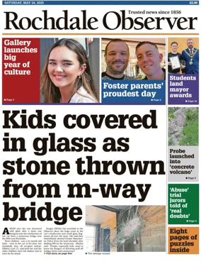 Cover of Rochdale Observer