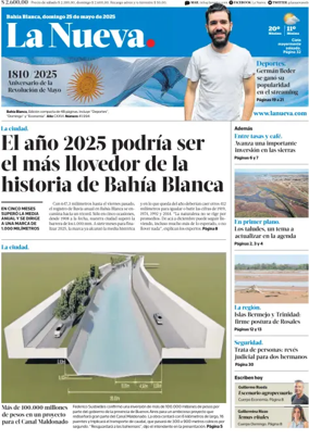 Cover of La Nueva Domingo