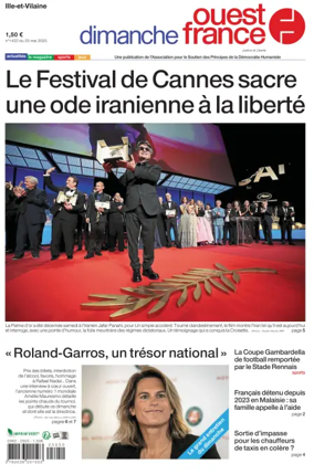 Cover of Dimanche Ouest France (Ille-et-Vilaine)