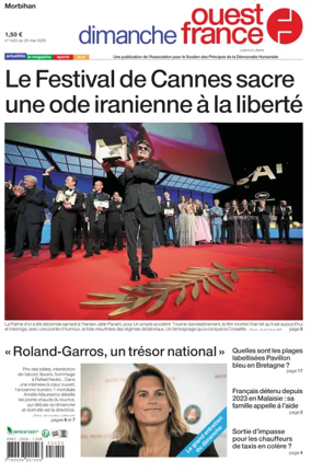 Cover of Dimanche Ouest France (Morbihan)