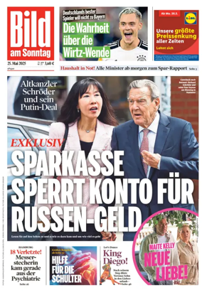 Cover of Bild am Sonntag