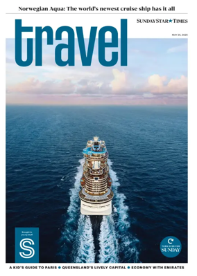 Cover of Sunday Star Times Travel