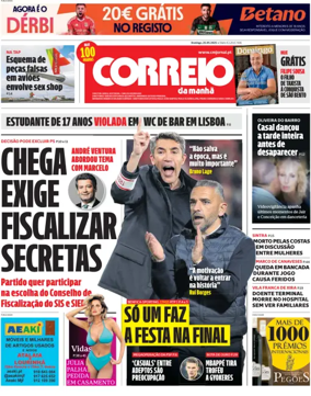 Cover of Correio da Manhã Weekend