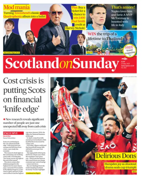 Cover of Scotland on Sunday