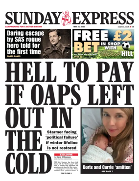 Cover of Sunday Express