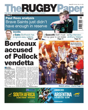 Cover of The Rugby Paper