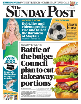 Cover of The Sunday Post (Central Edition)