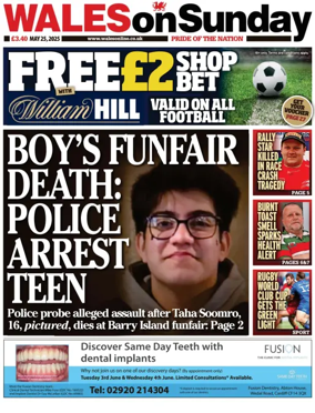 Cover of Wales On Sunday