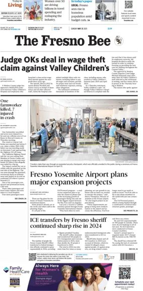 Cover of The Fresno Bee (Sunday)