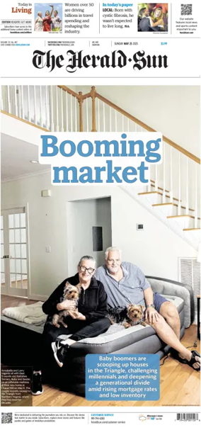 Cover of The Herald-Sun (Sunday)